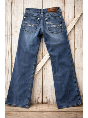 Big Star BKE Voyager Relaxed Jeans 33x33 Mexico Heavy Stitch Western Denim Y2K